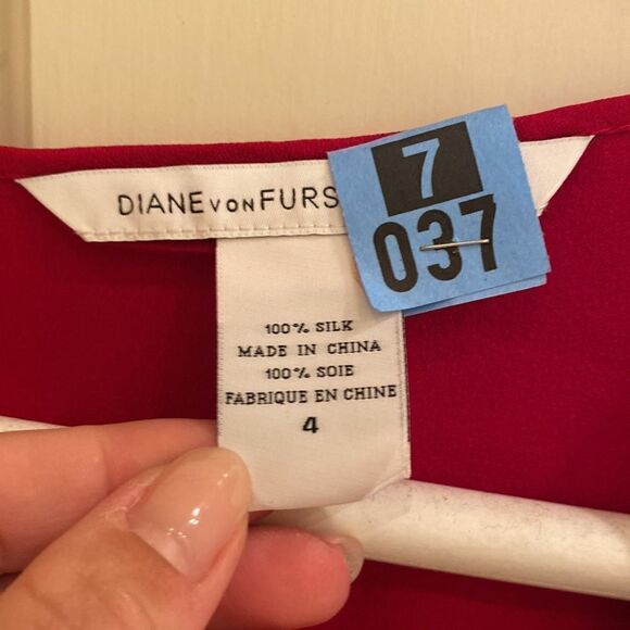 Diane von furstenberg 100% silk dress - Picture 2 of 5